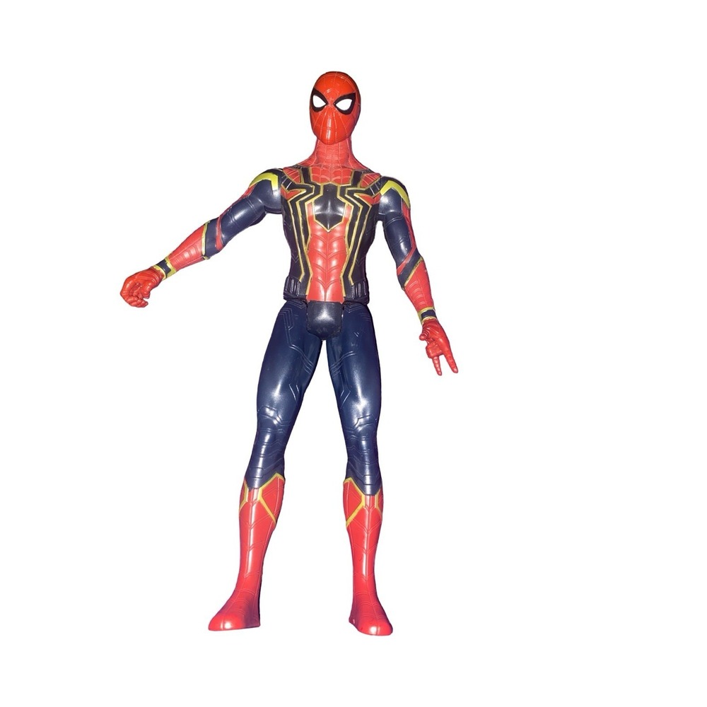 Marvel Spider-Man Titan Hero Series 12-Inch Iron Spider Integration Suit